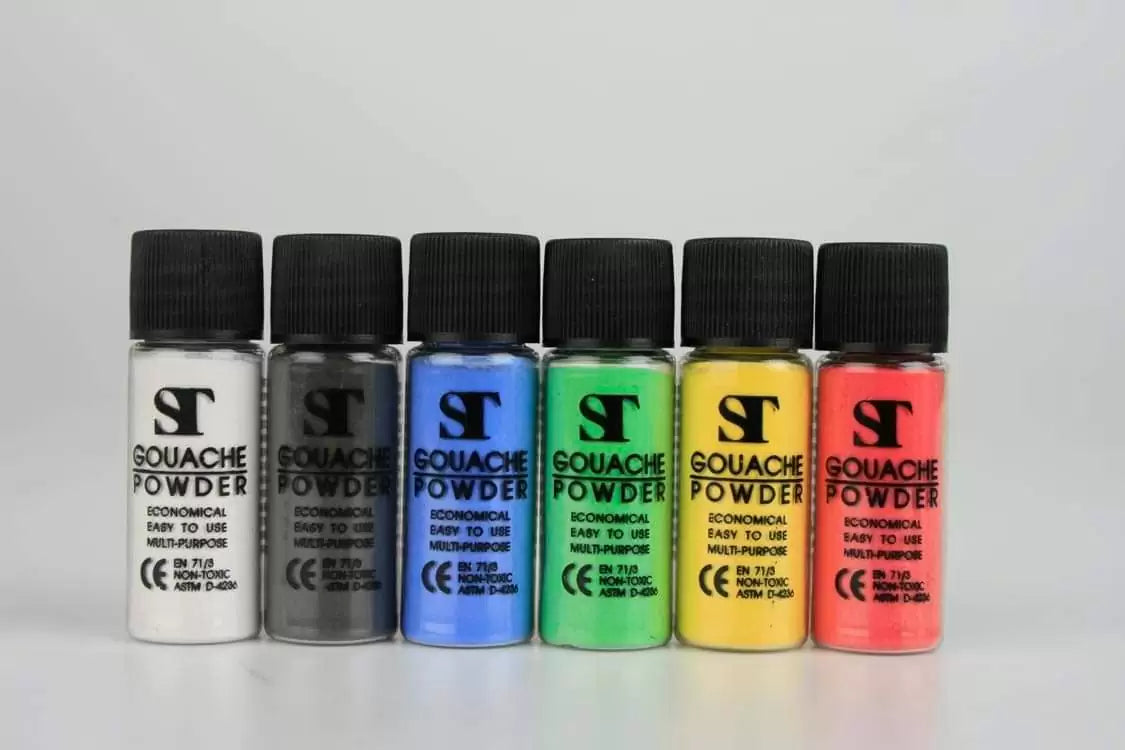 ST Gouache Powder In Basic Colors