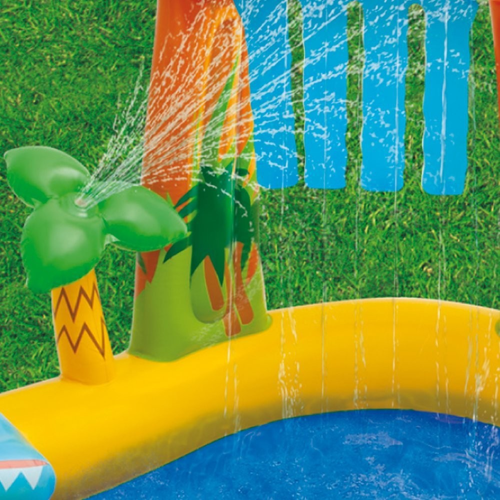 INTEX Dinosaur Play Center Swim Pool 8X6X3.5