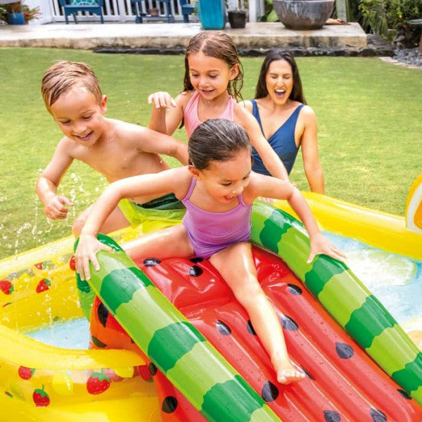 INTEX Fun Fruity Play Center Swimming Pool Outdoor 96X76X36IN