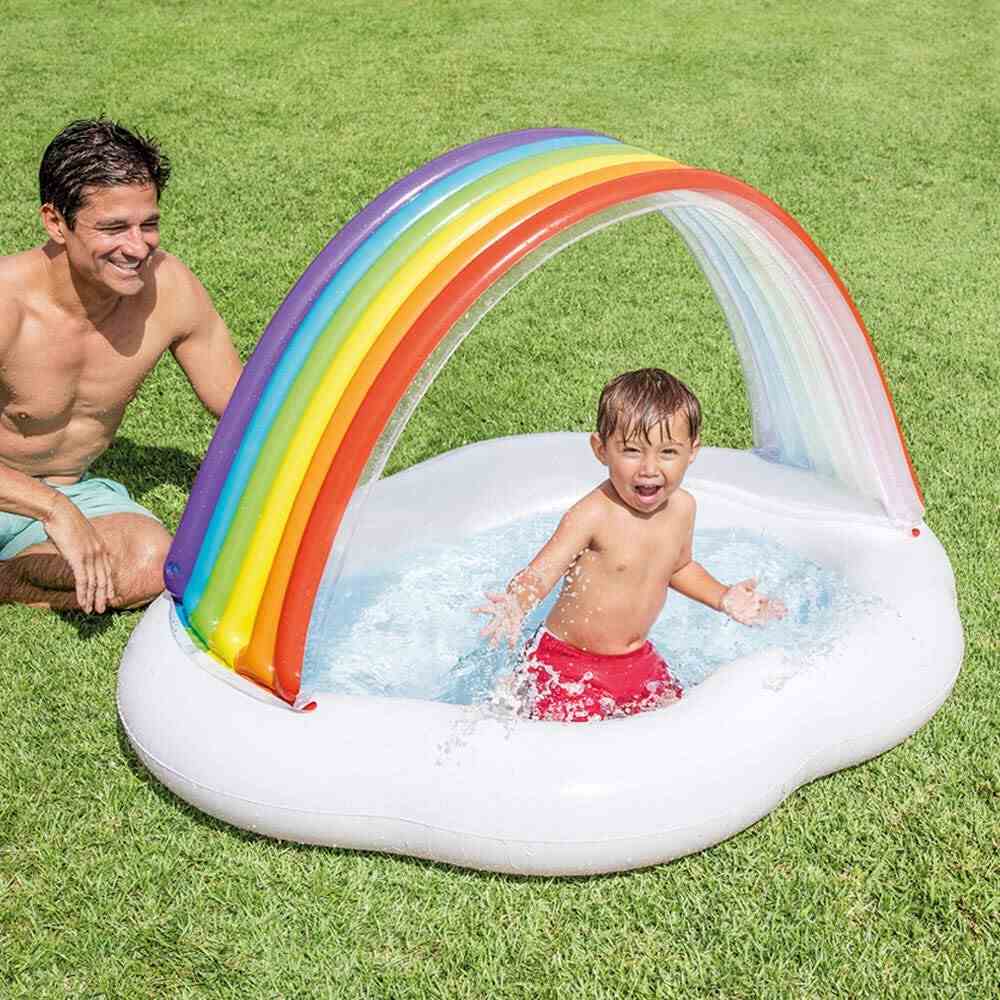 INTEX Rainbow Cloud Baby Pool ( 56" x 47" x 33" )