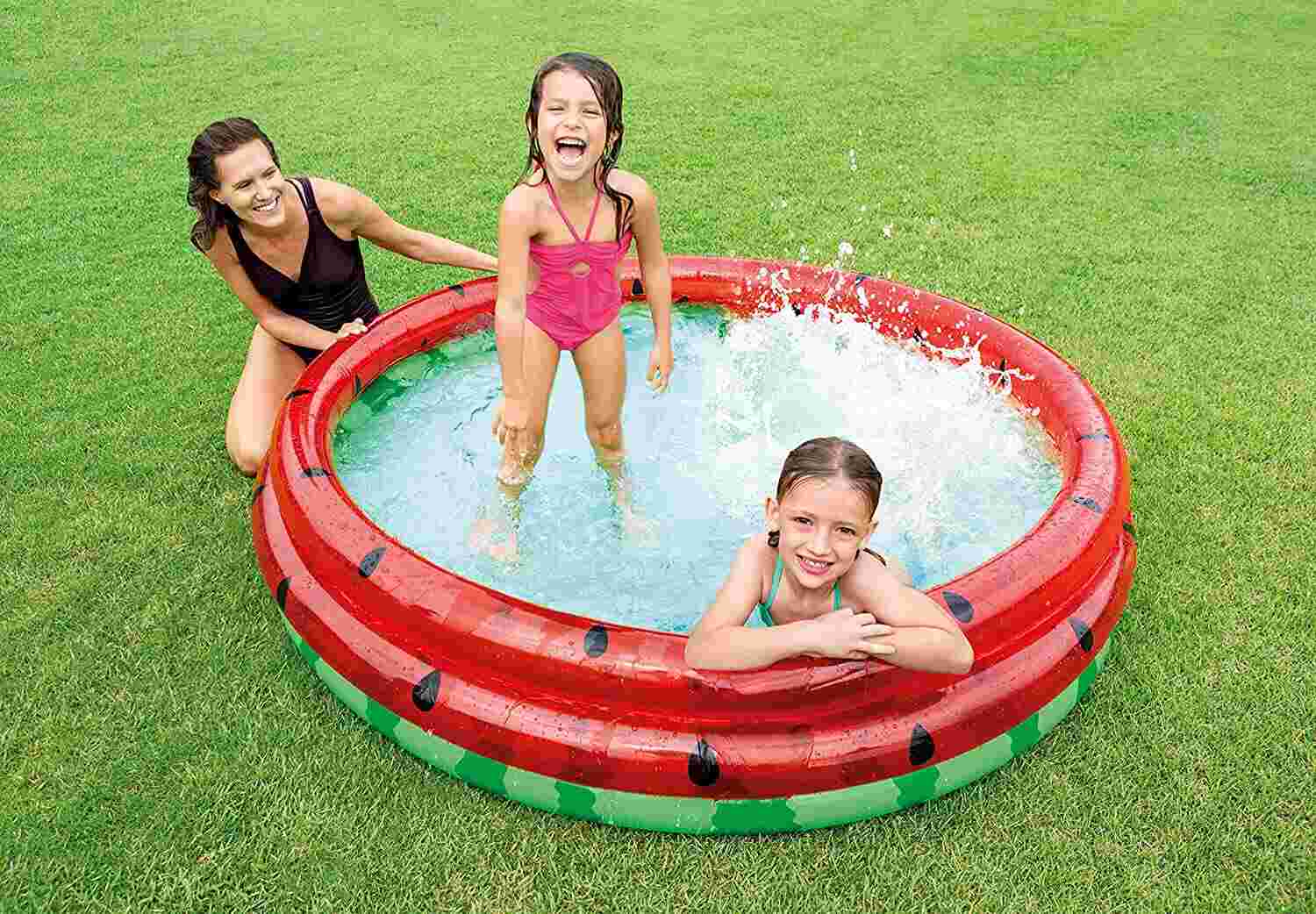 INTEX Watermelon Pool Round for Ages 2 and Up ( 66" x 15" )
