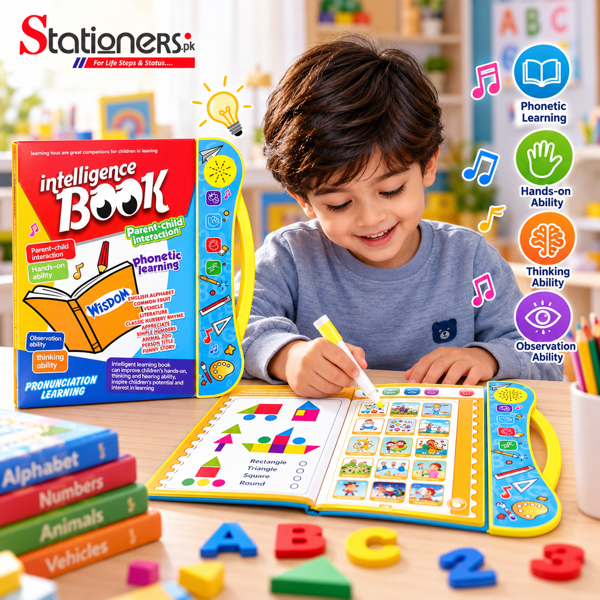 Intellectual Learning Study Book for Kids
