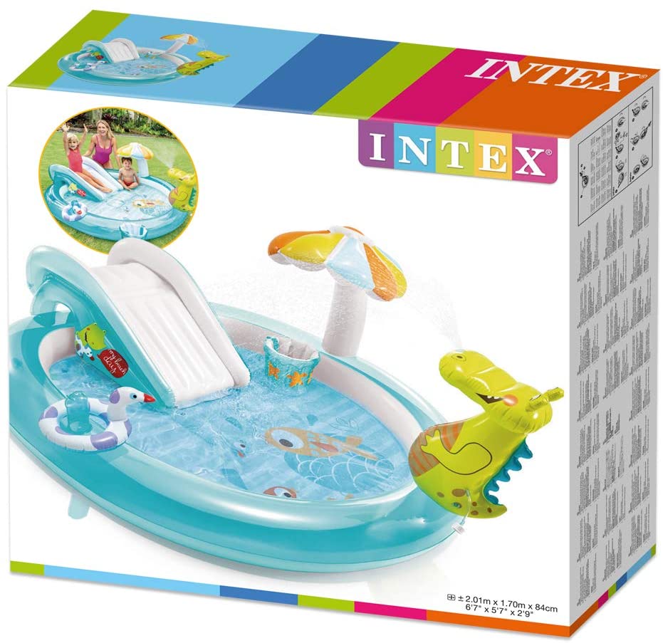 Intex Gator Play Fun Swimming Pool 79X67X21