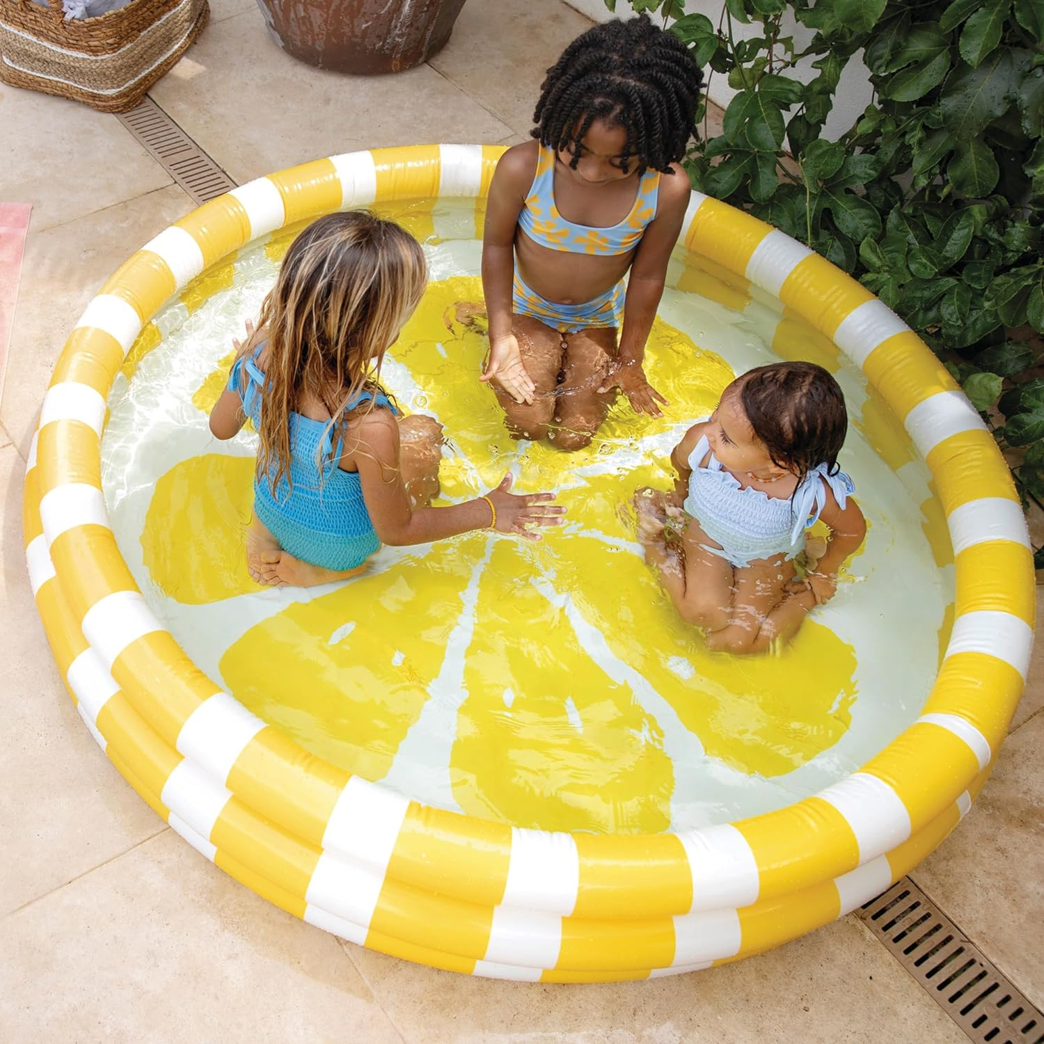 Intex Lemon Fruit Kids Swimming Pool 58"X12"