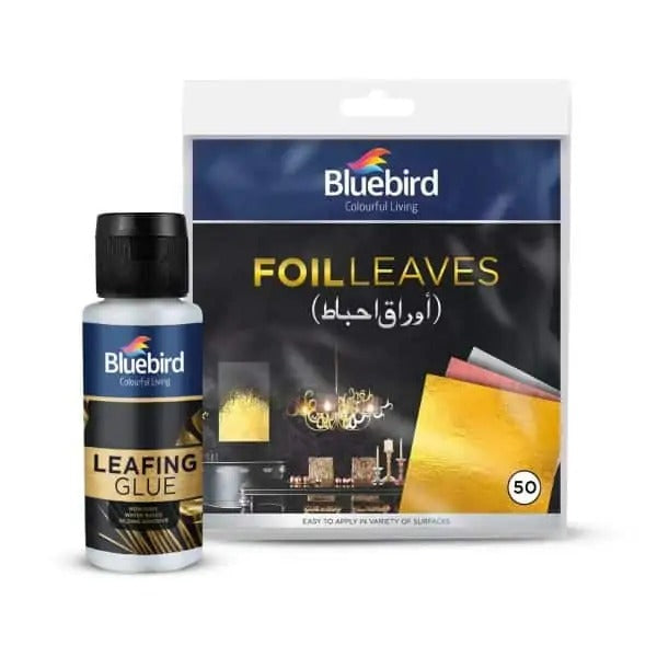 Bluebird Leafing Glue + Gold Foil Leaves Bundle