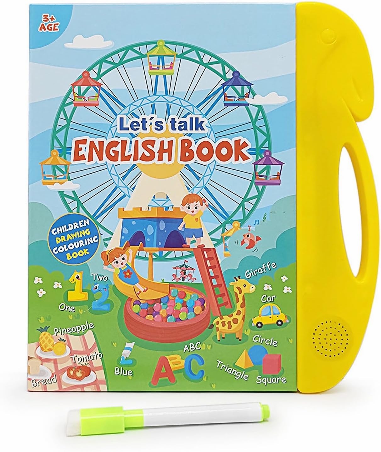 Let’s Talk English Book with Erasable Pen