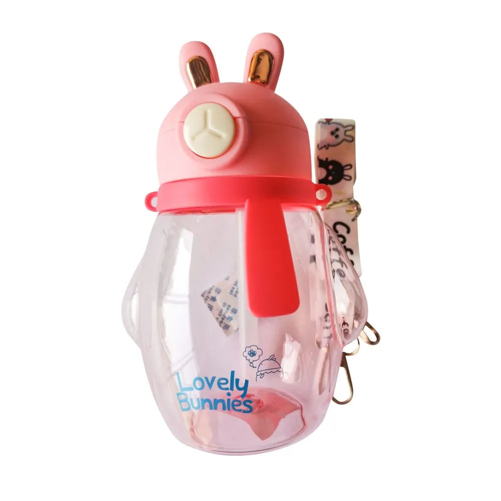 Lovely Bunnies Rabbit Design Water Bottle for Kids 600ml