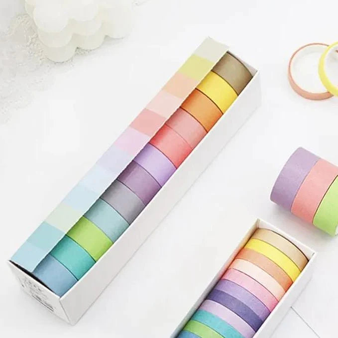 Macron Colors 15MM*2M Washi Tapes Set of 12