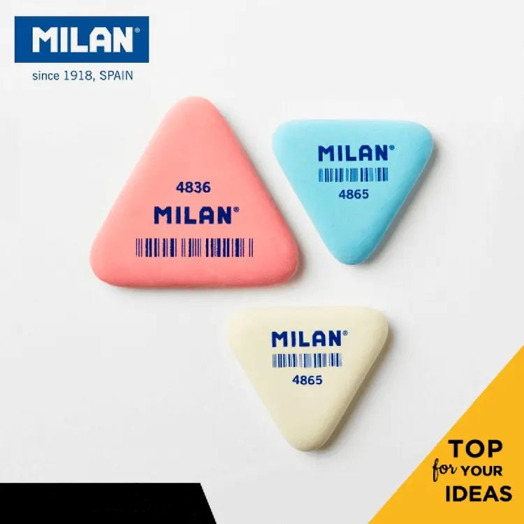 Milan Small Triangular Eraser 4865 Single Piece