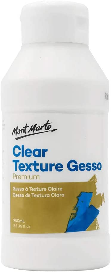 Mont Marte Premium Clear Texture Gesso 250ml