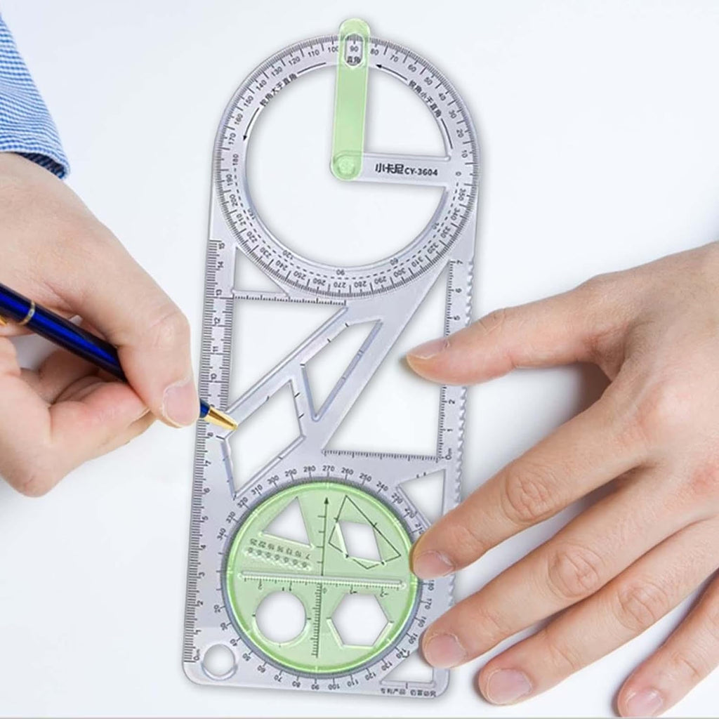 Buy Now Buy Multifunctional Geometric Drawing Ruler