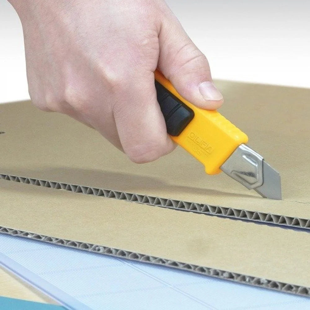 Olfa L 2 Heavy Duty Scalpel with Non-Slip Rubber Grip Paper Cutter