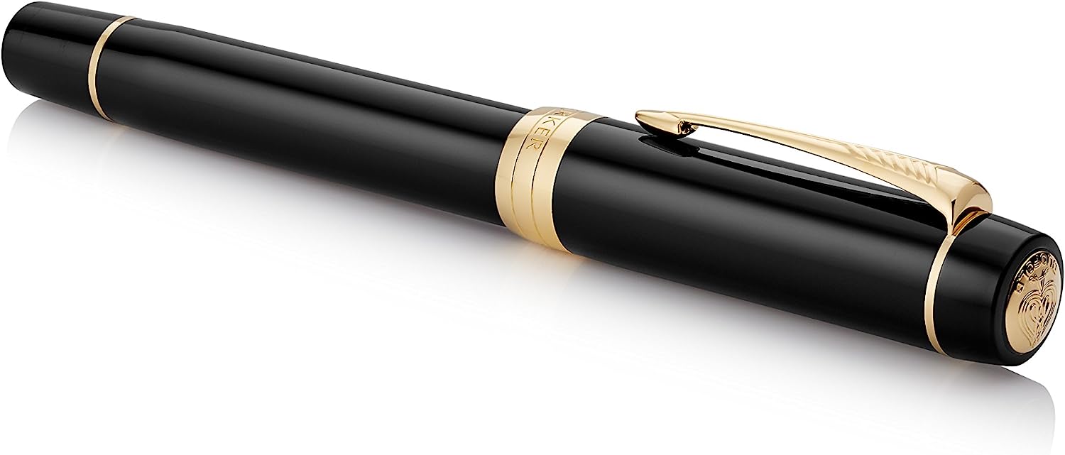 Parker Duofold Classic Black CT Fountain Pen