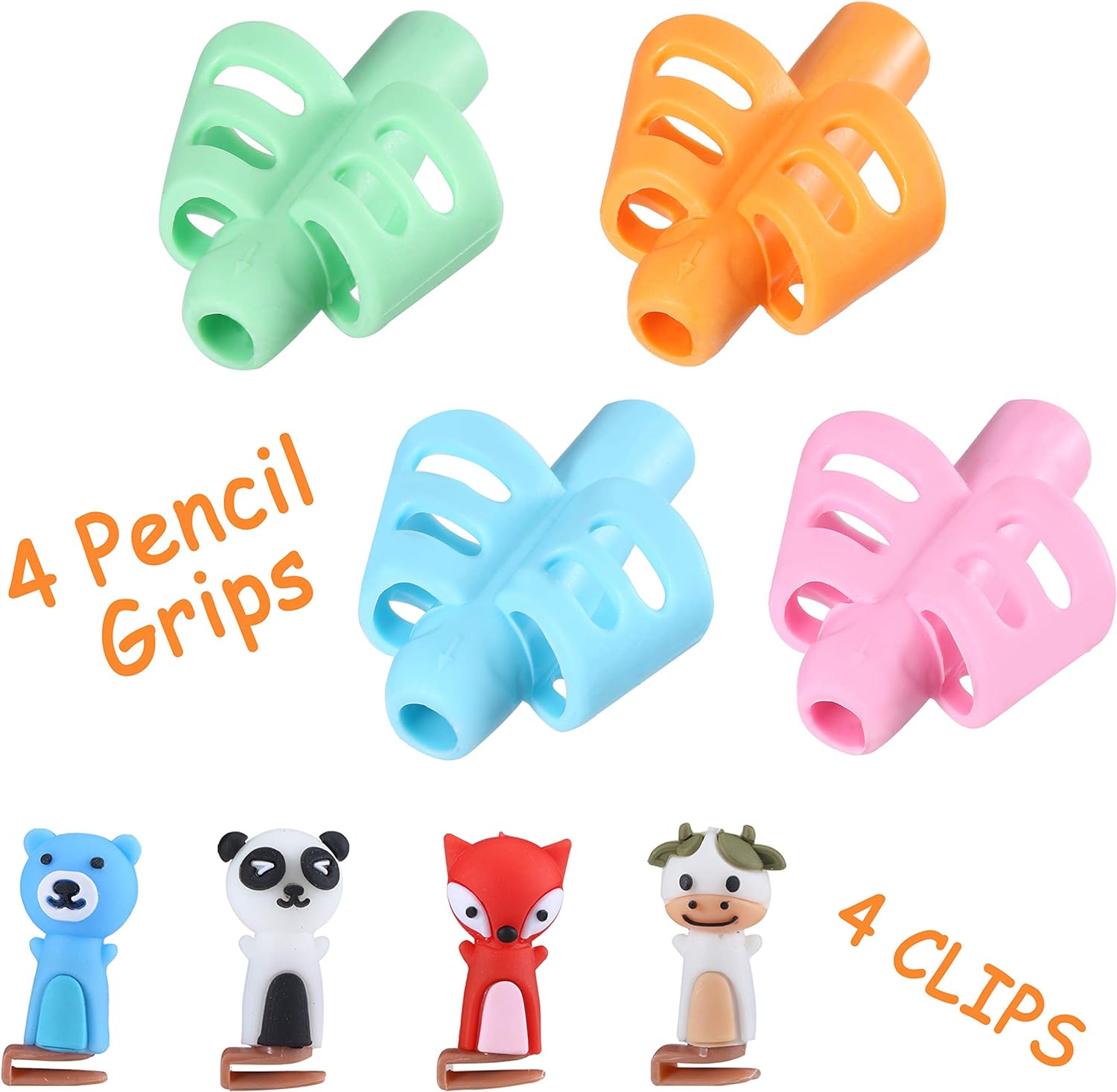 Pencil Grips Pen Holder Pack Of 4