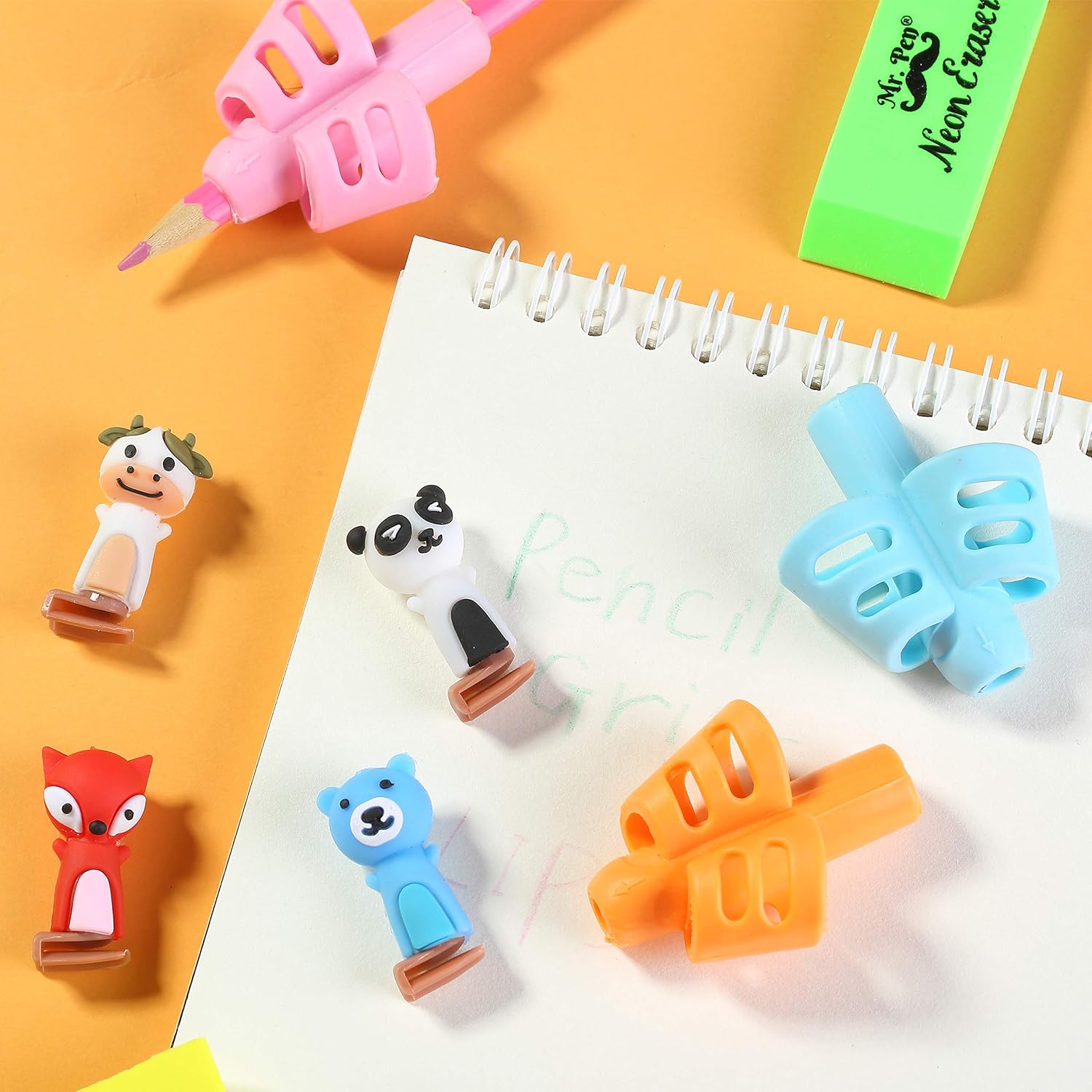 Pencil Grips Pen Holder Pack Of 4