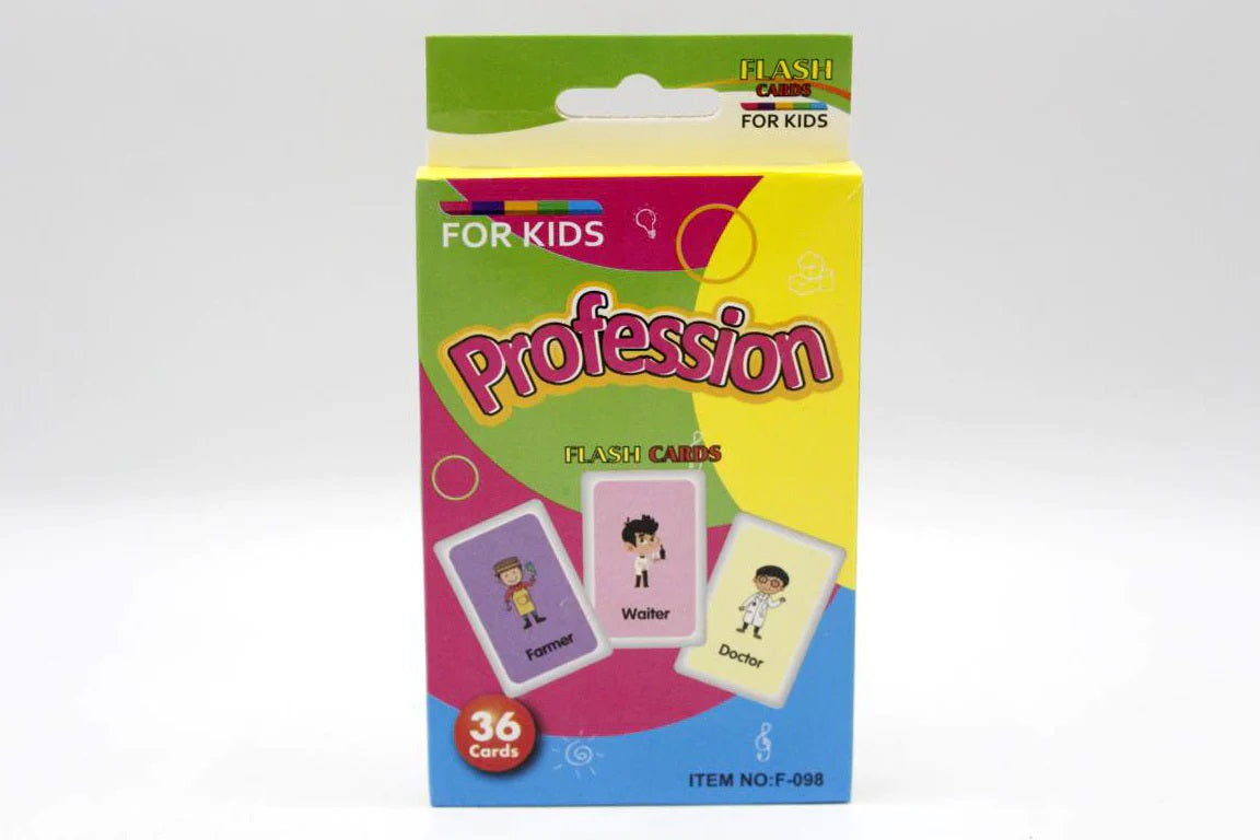 Profession Flash Cards for Kids