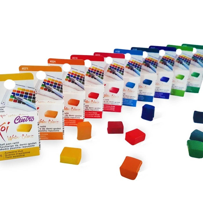Buy Now Sakura Koi Water Colors Half Pan Refill