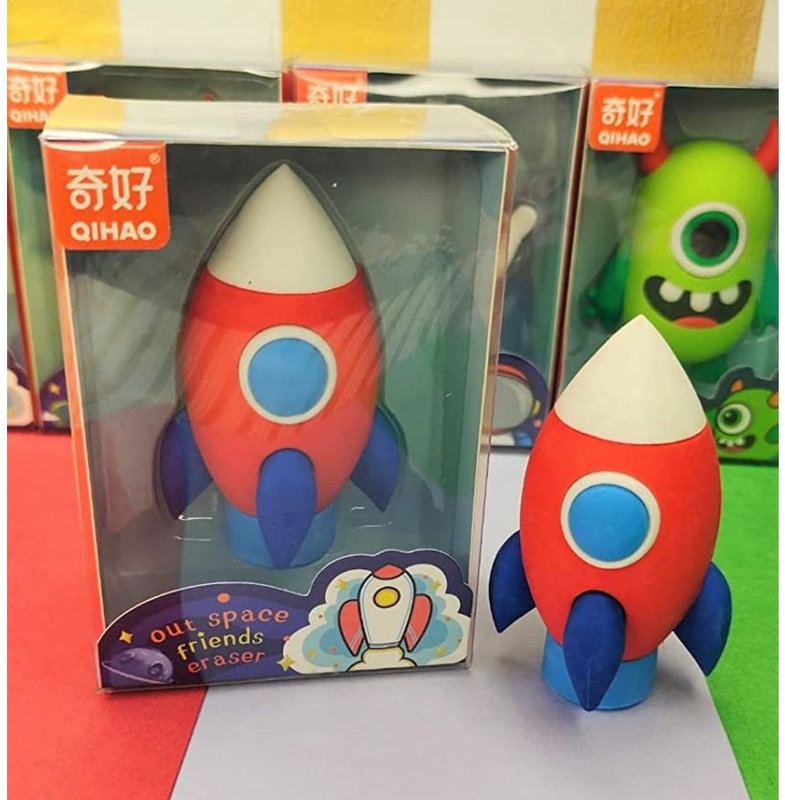 3D Big Erasers in Space Theme (1pack)