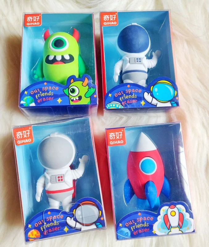 3D Big Erasers in Space Theme (1pack)