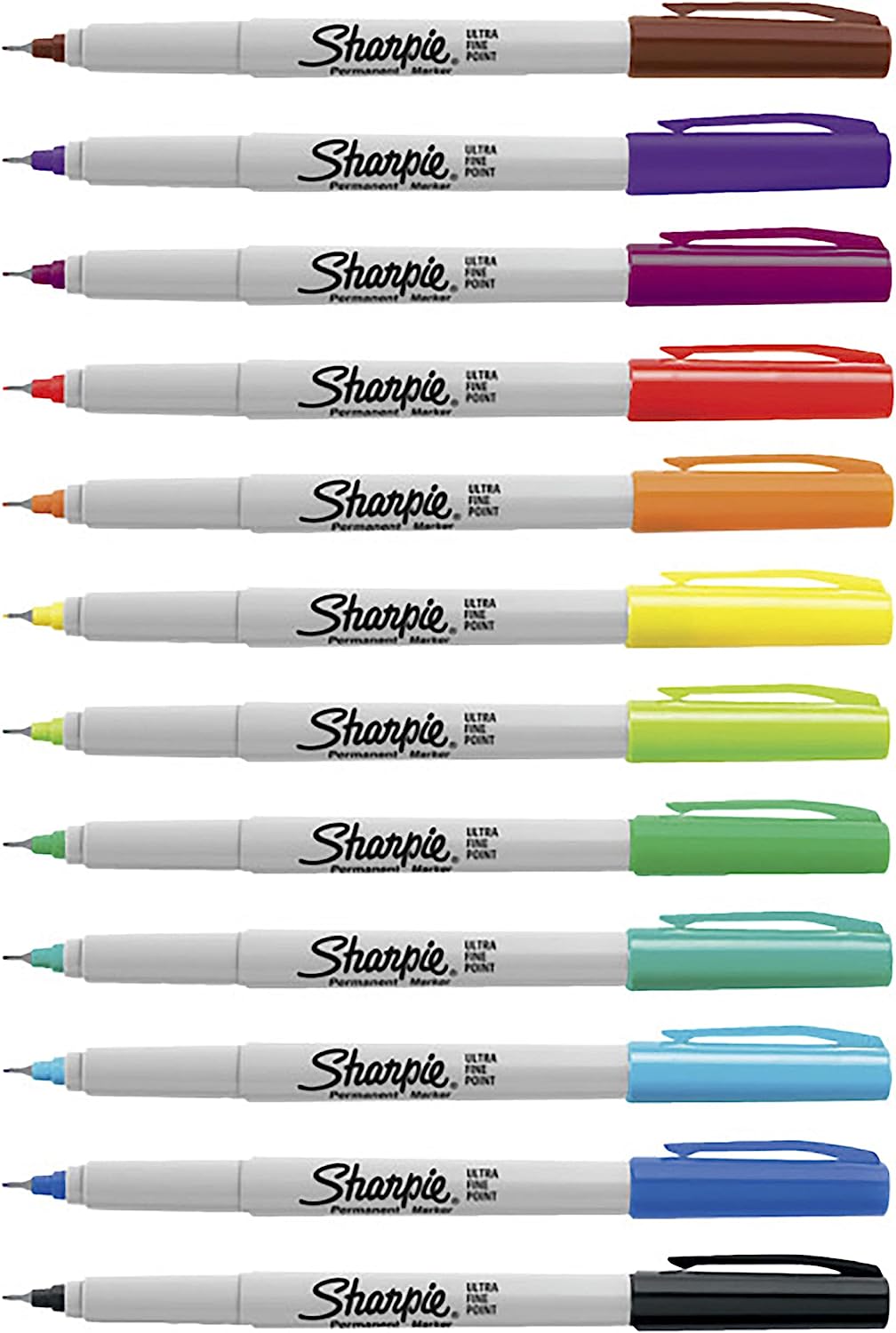 Sharpie Ultra Fine Permanent Markers Pack of 12 37175