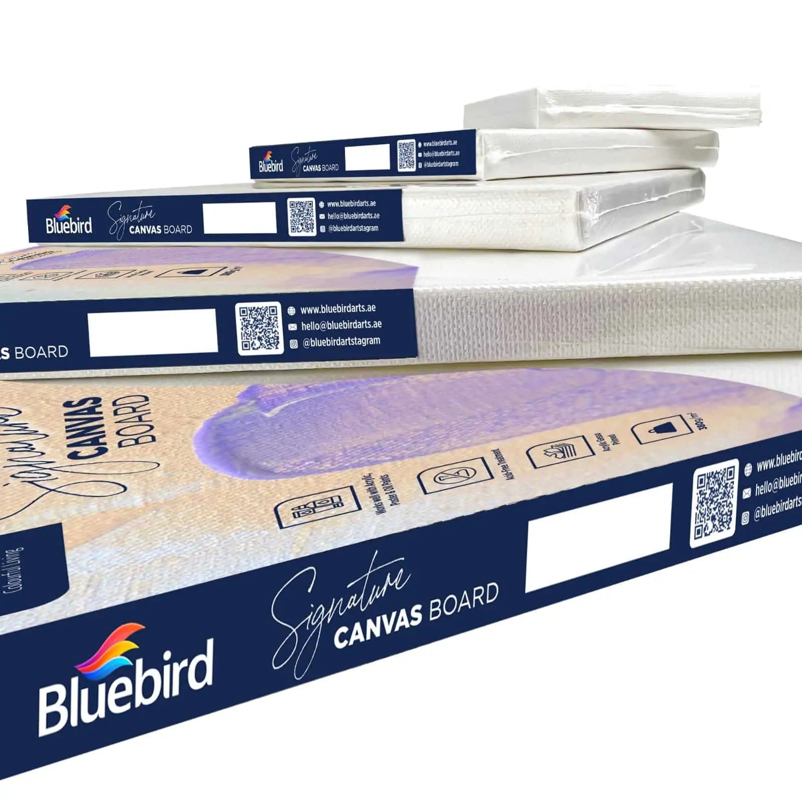 Bluebird Signature Stretched Canvas Board