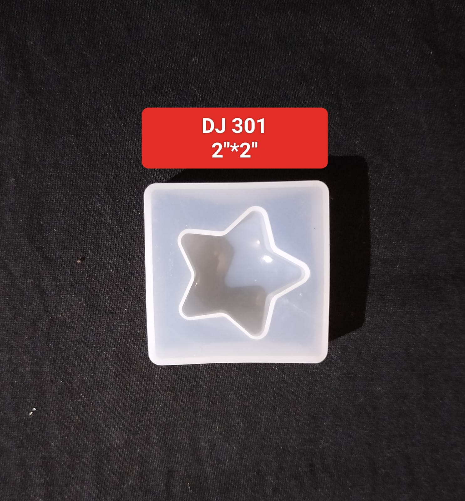Silicone Mold Puffy Star 2"*2"