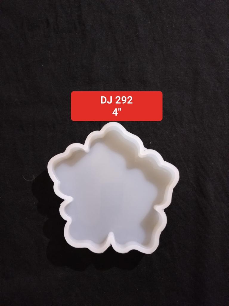 Silicone Mold Coaster Flower 4''
