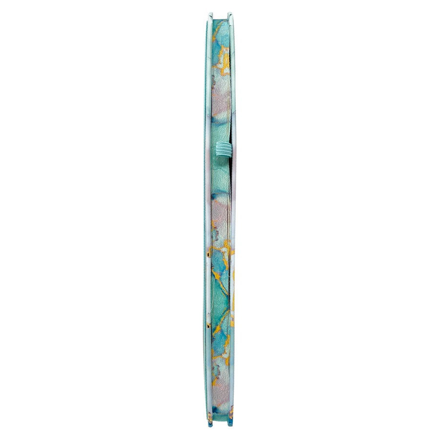 Fancy Diary Marble Style Green (14cmx9cm)