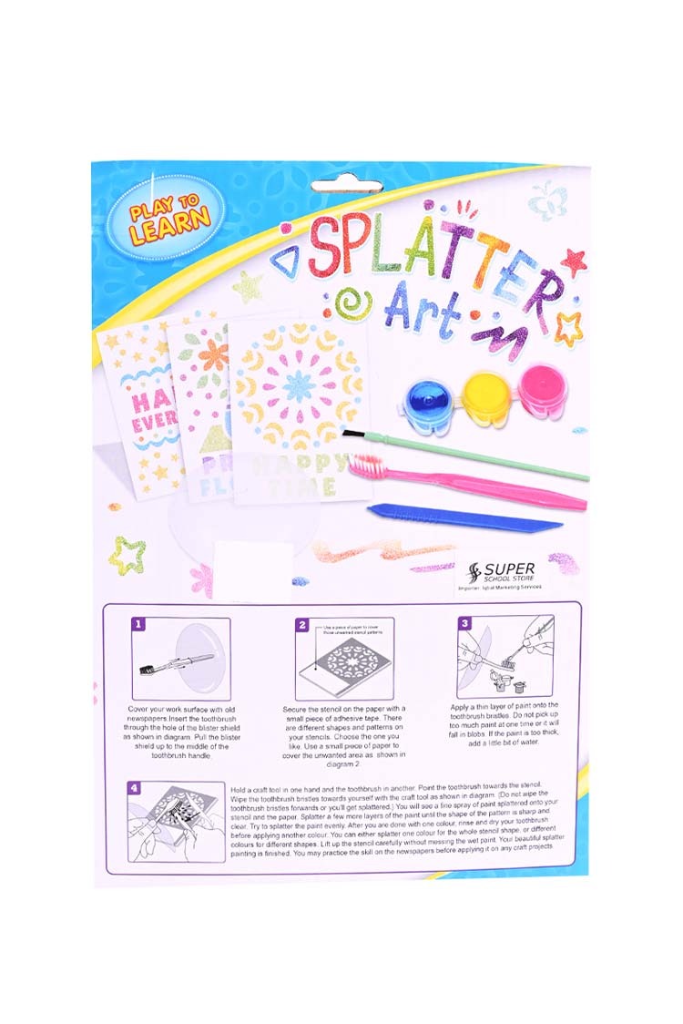 Play to Learn Slatter Art Set