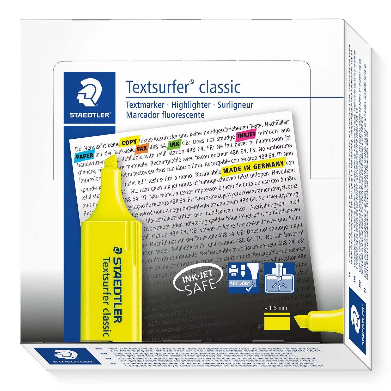 Staedtler 364 Staedtler Text Surfer Classic Highlighter 1pc