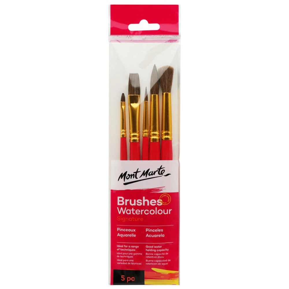 Watercolour Brushes Signature 5pc
