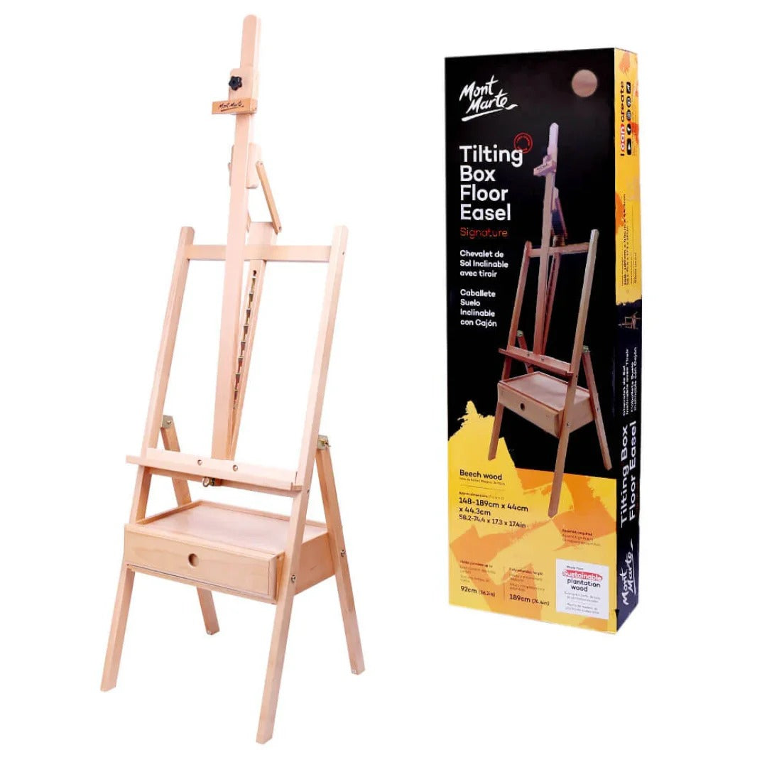 Mont Marte Tilting Box Signature Floor Easel
