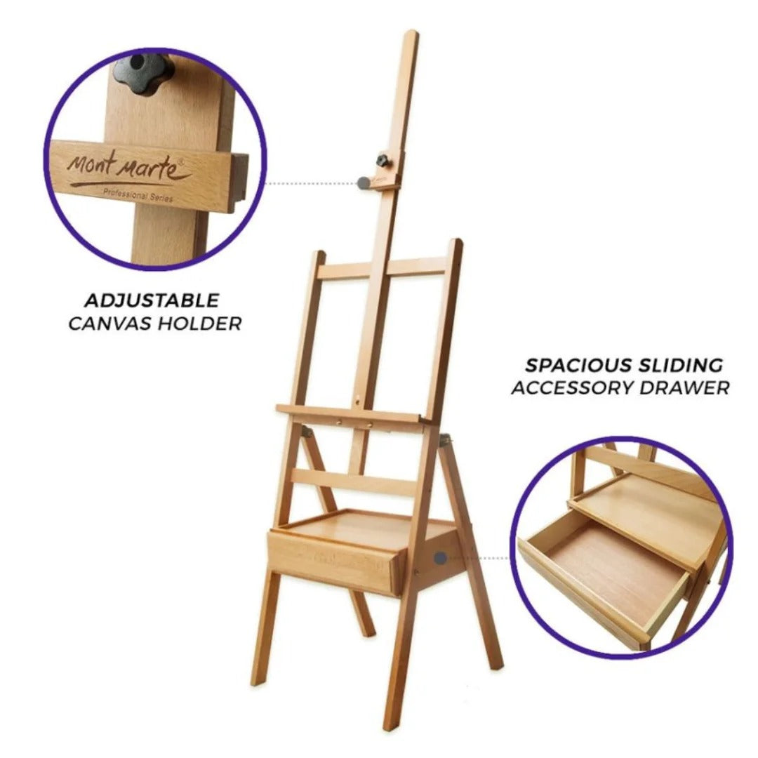 Mont Marte Tilting Box Signature Floor Easel