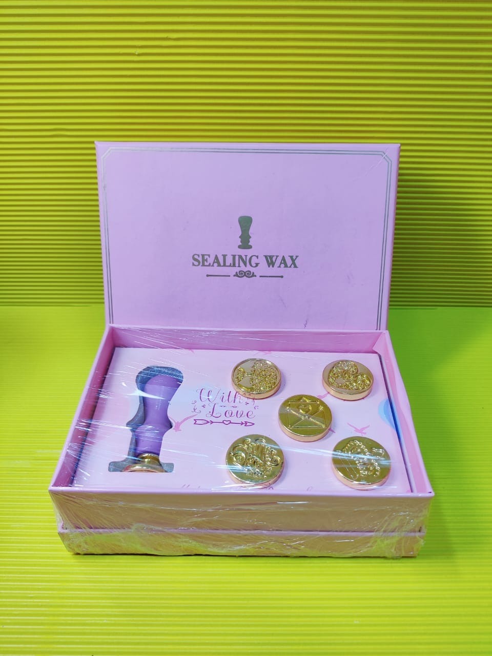 Sealing Wax with 6 Different Stamps