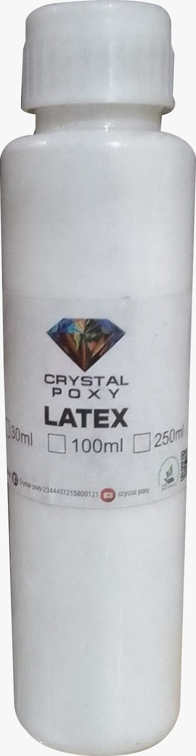 Professional Crystal Poxy Latex White Crystal Glue 100ml