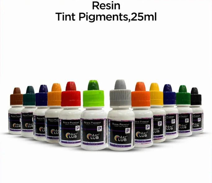 Art Club Resin Pigments Tints Set Multicolour