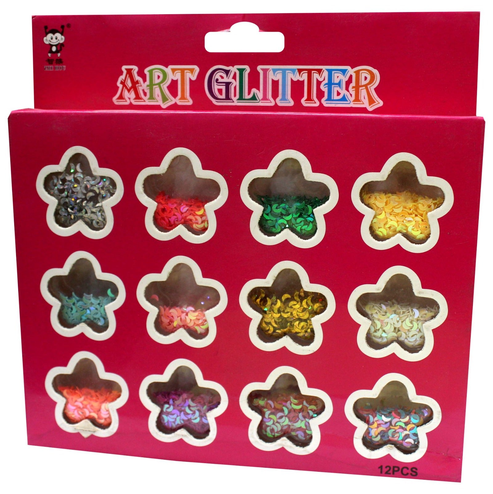 Art Glitter (12 Pcs) - 6760- Multicolour