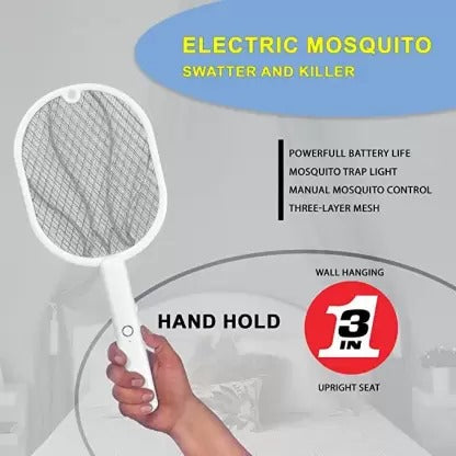 SOGO Rechargeable Mosquito Killer Bat Electric Insect Killer Indoor, Outdoor