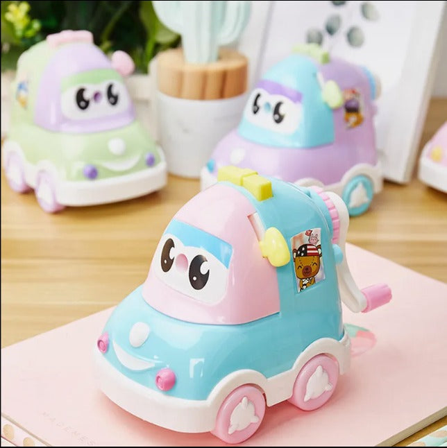 Car-Shaped Cartoon Cute Pencil Sharpener Machine