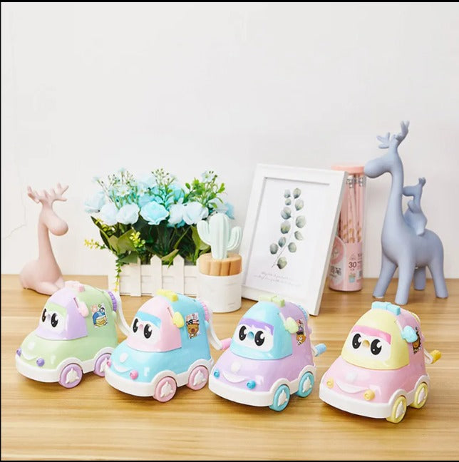 Car-Shaped Cartoon Cute Pencil Sharpener Machine