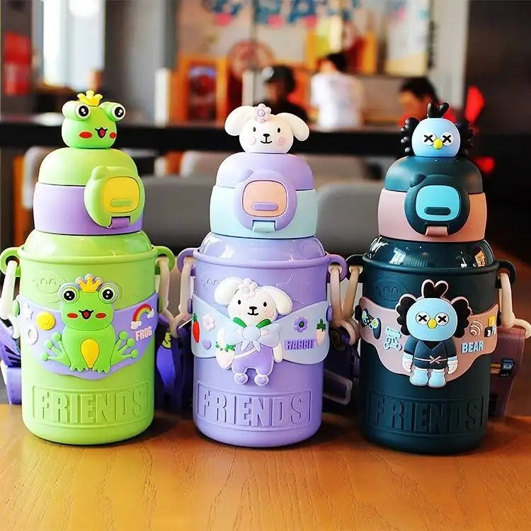 children's Doll Thermal Insulated Vacuum Flask Water Bottel 450ml