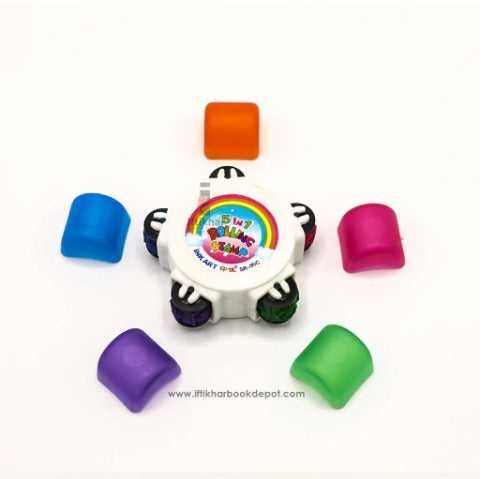 Star Shape Stamp roller in 5 different colors