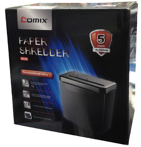 Comix Paper Shredder S220