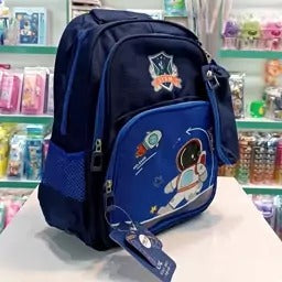 Kids Space School Bag with Matching Pouch – Durable, Stylish, Lightweight, Perfect for School