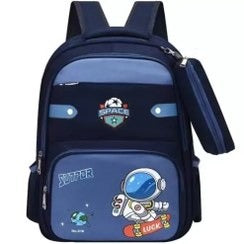 Kids Space School Bag with Matching Pouch – Durable, Stylish, Lightweight, Perfect for School