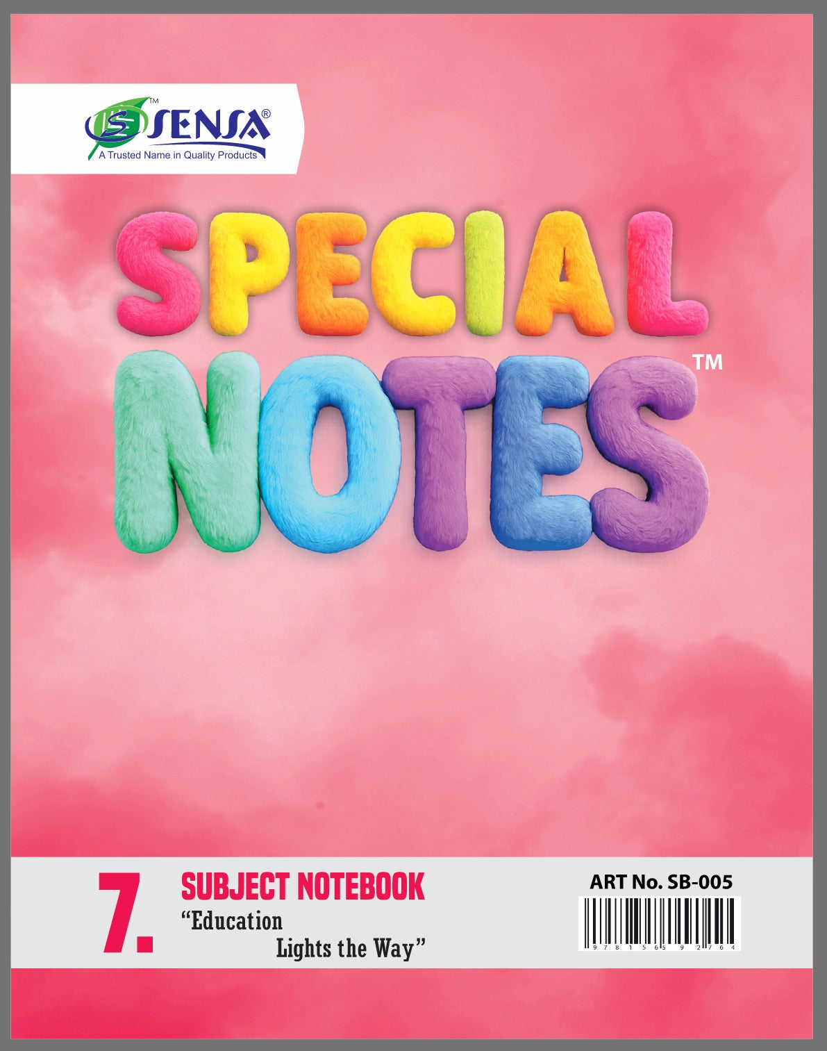 Sensa Special Notes Subject Notebook – Spiral | 36, 48, 60, 80, 96, 112, 144 & 156 Pages