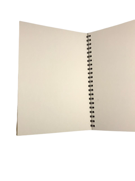 Keep Smiling Professional Spiral Hardbound Sketchbook 30 Sheets 160Gsm - A4 Size