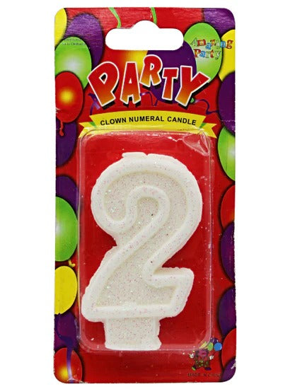 Number Birthday Cake Candle