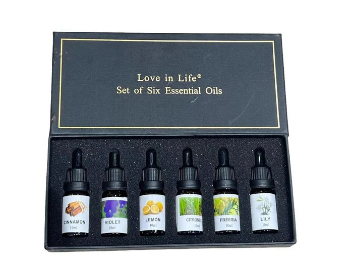 Essential Candle Fragrance Oil 10ml  Set of 6