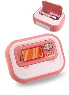 Leakproof Bento Lunch Box with 4 Compartments, Spoon & Fork for Kids, Adults, School, Work